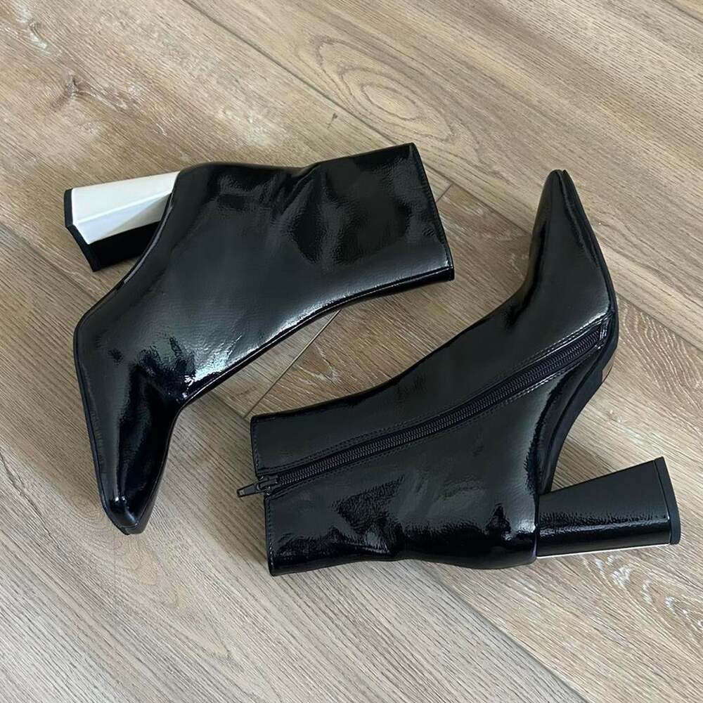 Jeffrey Campbell Women's Black Boots - Picture 4 of 8